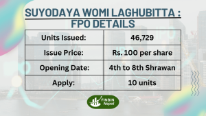 Suryodaya Womi Laghubitta (SWMF) FPO